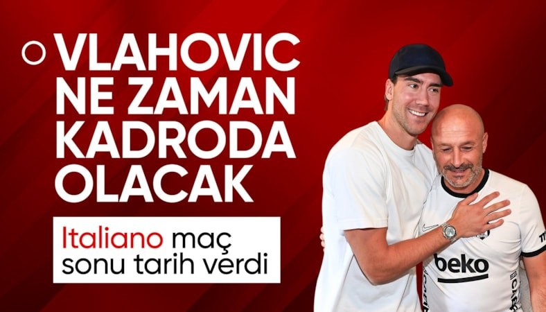 Vincenzo Italiano, Dusan Vlahovic'in ne zaman oynayacağını açıkladı
