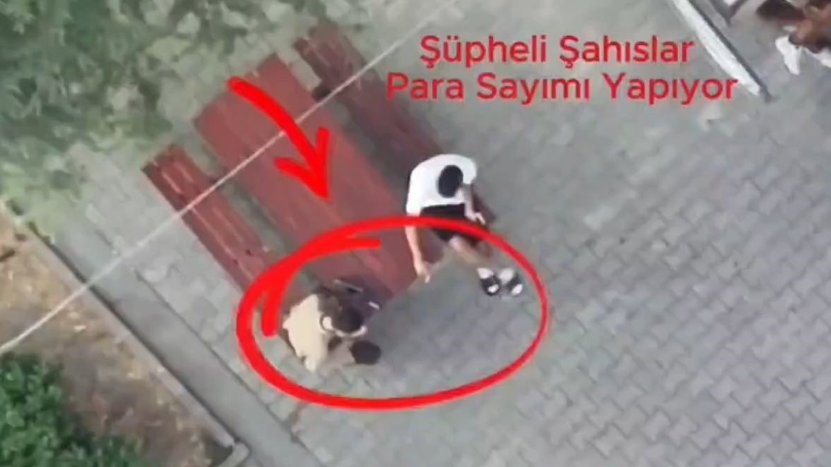 İstanbul'da uyuşturucu ticareti kamerada: 5 gözaltı