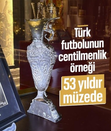 53 yıl önce bölünen şampiyonluk kupası, Göztepe Müzesi'nde
