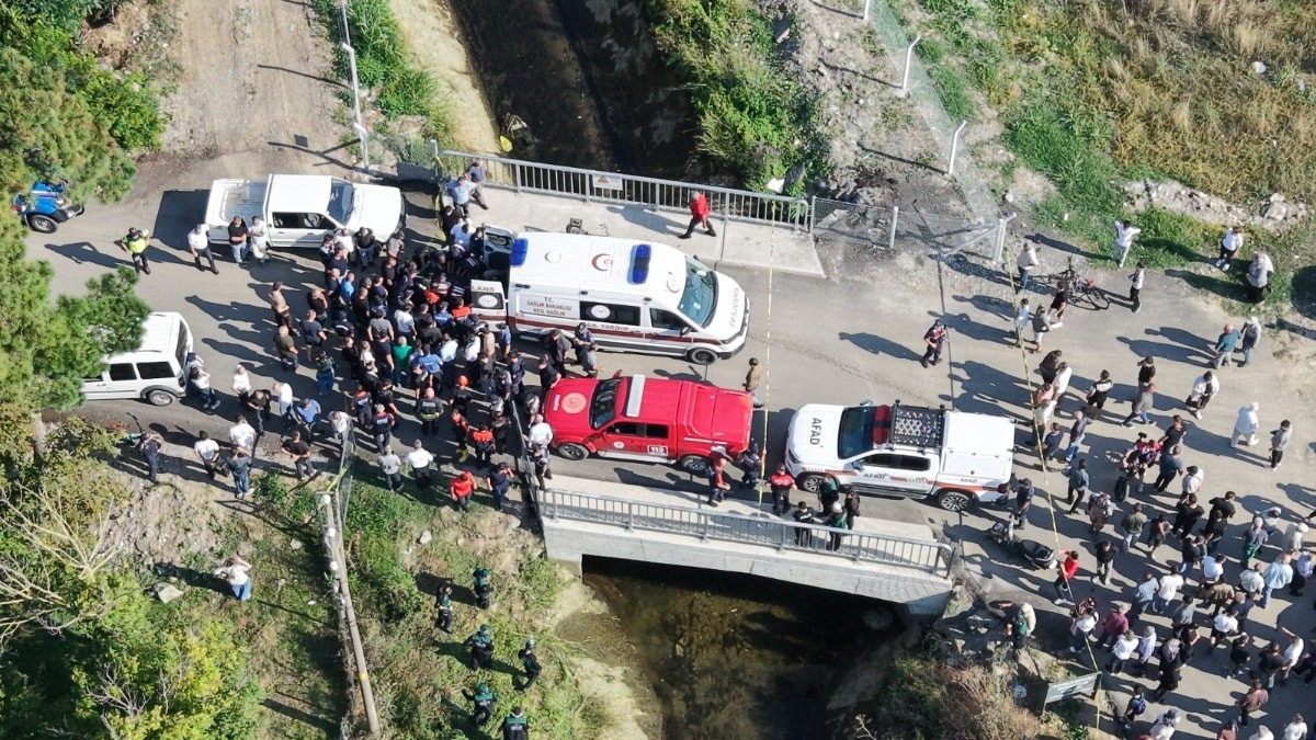 Samsun'da sulama kanalında kaybolan gencin cansız bedenine ulaşıldı