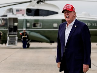Trump, Hürmüz Boğazı'nı "ABD toprağı" olarak gösteren bir görsel paylaştı