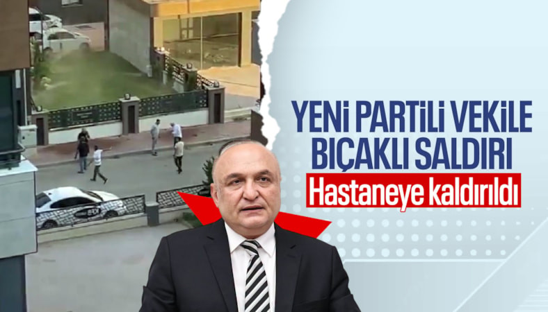 Yeni Parti Gaziantep Milletvekili Melih Meriç bıçaklı saldırıya uğradı