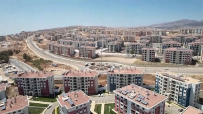 Adıyaman'da deprem konutlarıyla yeni bir şehir inşa edildi