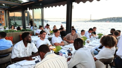 Beşiktaş yemekte buluştu