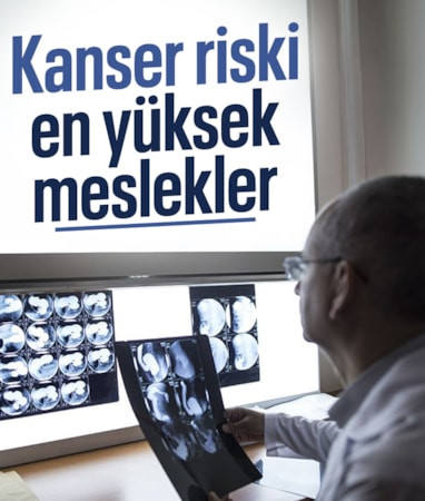 Kanser riski en yüksek meslekler araştırıldı
