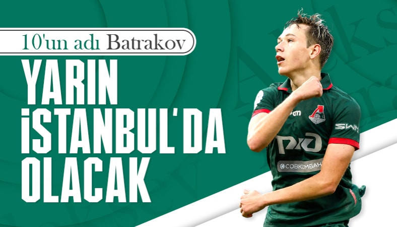 Galatasaray'ın yeni transferi Aleksey Batrakov İstanbul'a geliyor