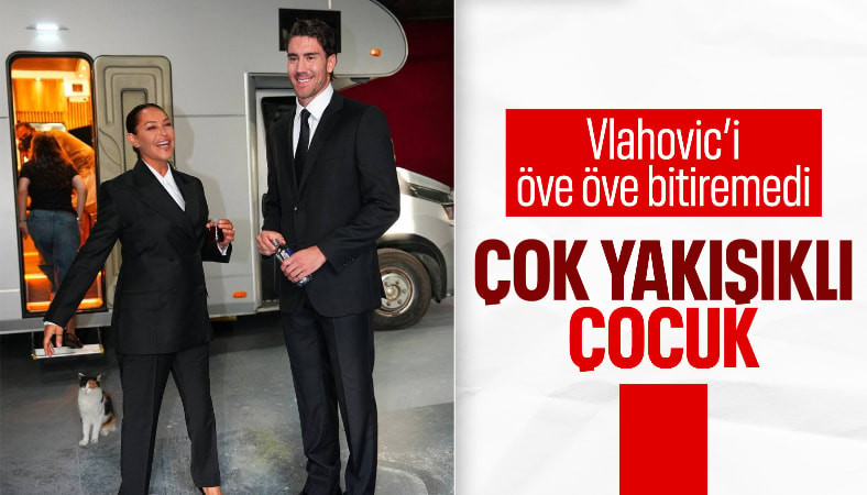 Hülya Avşar, Dusan Vlahovic videosundaki kamera arkası görüntülerini paylaştı
