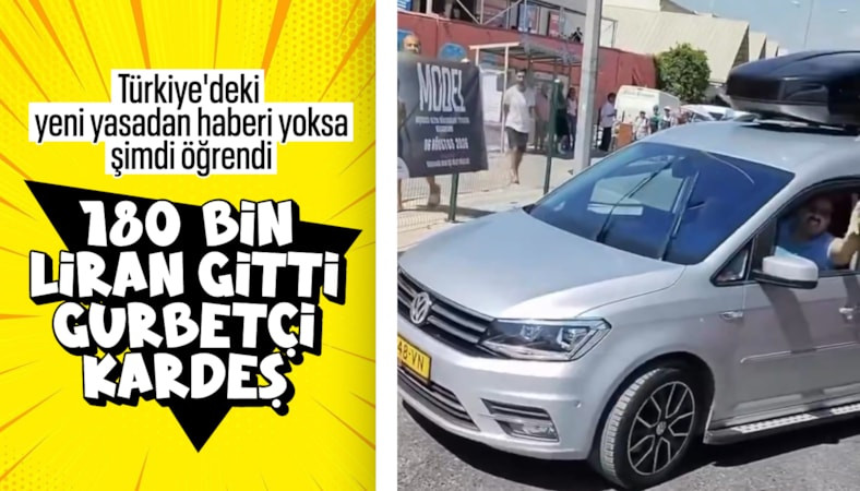 Aydın'da gurbetçi sürücü minibüsün önünü kesti