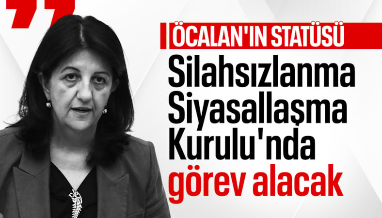 Pervin Buldan: Abdullah Öcalan alt kurulun başında olacak