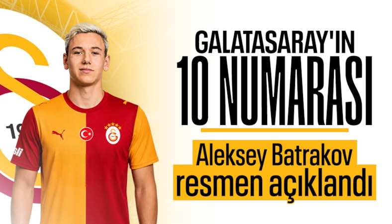 Galatasaray, Aleksey Batrakov transferini resmen açıkladı