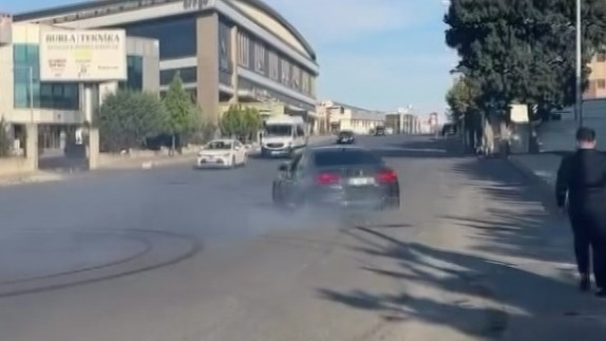 İstanbul'da drift atan ehliyetsiz sürücüye 220 bin lira ceza