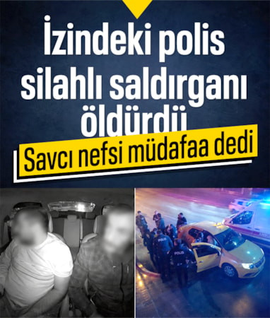 Bursa'da izinli polis, silahla karşılık veren şüpheliyi öldürdü: Savcı 'meşru müdafaa' dedi