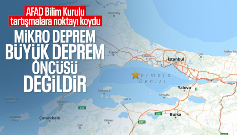 Bilim Kurulu üyeleri Marmara'daki depremleri değerlendirdi