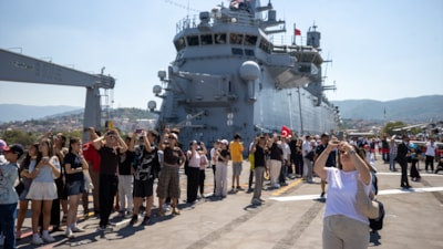 TEKNOFEST Mavi Vatan'da TCG Anadolu ilgi odağı oldu