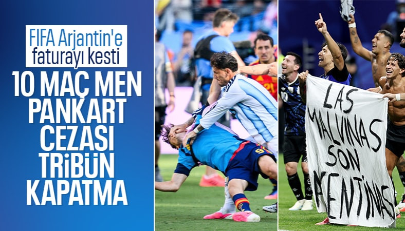 FIFA, Arjantin'e ceza yağdırdı: Paredes'e 10, Molina'ya 7 maç men!