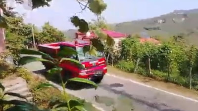 Giresun’da çalışma yapan helikopter düştü iddiası