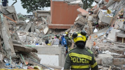 Kolombiya'daki depremde can kaybı 321'e yükseldi