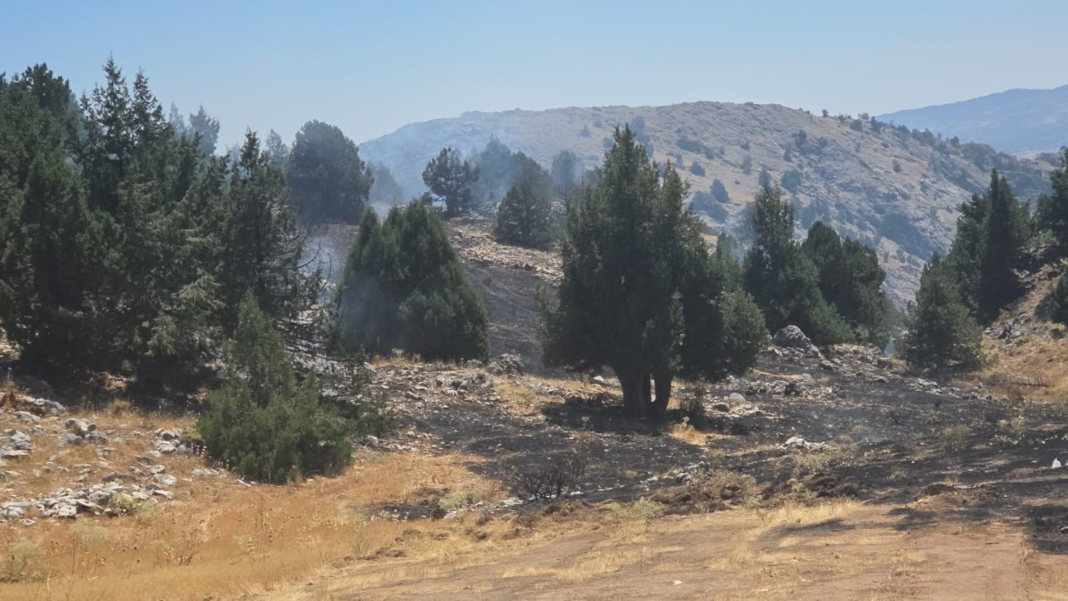 Adıyaman'da örtü yangını: Hızlı müdahaleyle söndürüldü