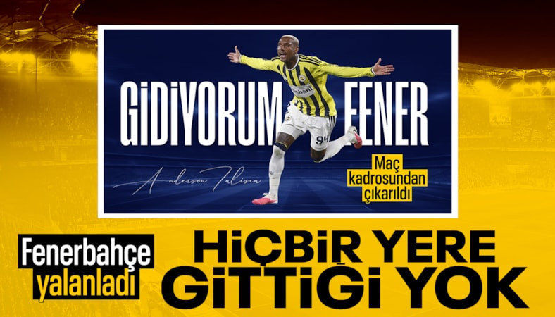 Fenerbahçe'den Anderson Talisca'yla ilgili açıklama geldi