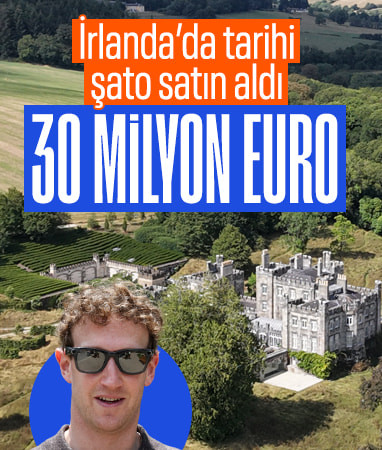 Mark Zuckerberg İrlanda'da tarihi şato satın aldı
