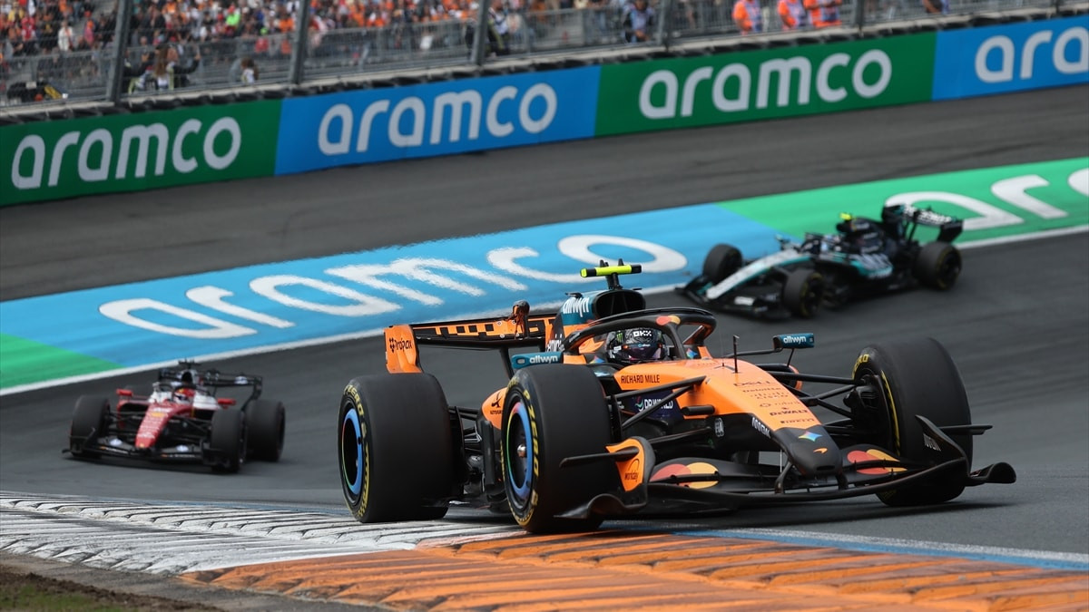 Formula 1 Hollanda Grand Prix'sinde pole pozisyonu Lando Norris aldı