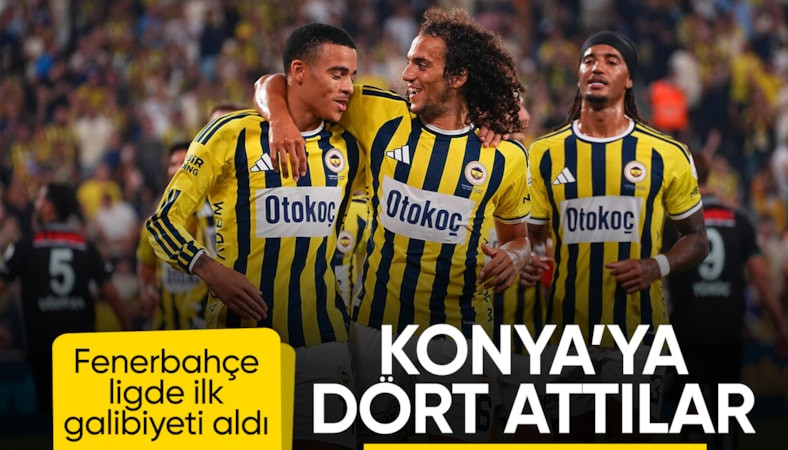 Fenerbahçe, Konyaspor'u mağlup etti