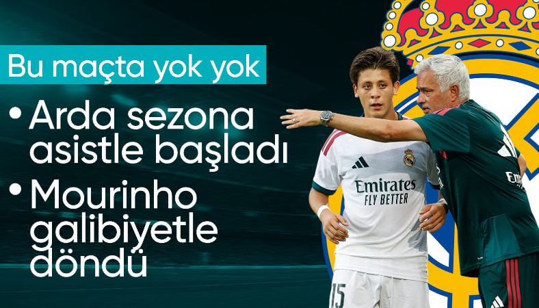 Arda Güler asist yaptı, Real Madrid üç puanı kaptı