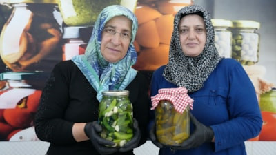 Yeşil altın Çubuk turşusu 45 çeşidiyle dünyaya açıldı