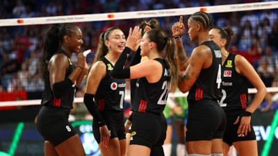 A Milli Kadın Voleybol Takımı, Slovenya'ya şans tanımadı