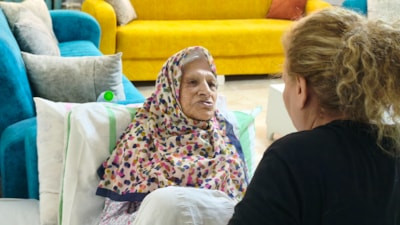 Hatay'da yaşayan 100 yaşındaki kadın torununun torununu gördü