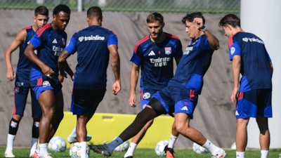 Lyon, Fenerbahçe maçı öncesi son antrenmanını yaptı