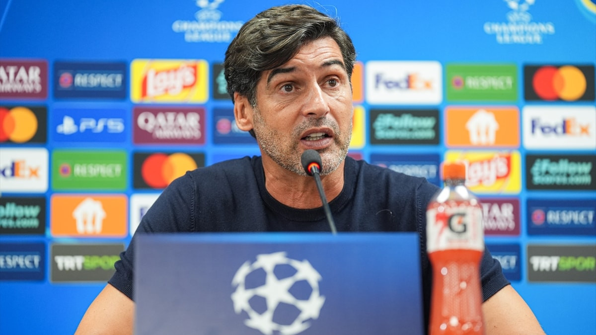 Paulo Fonseca'dan Fenerbahçe maçı öncesinde açıklama