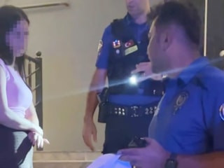 Aksaray’da erkek arkadaşı tarafından darbedilen genç kadın gözyaşları içinde yardım istedi