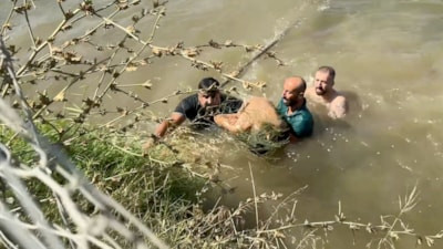Aydın'da sulama kanalına giren çocuk boğulma tehlikesi geçirdi