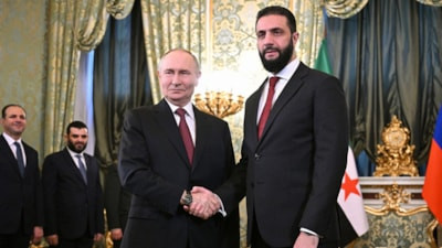 Putin ile Şara telefonda görüştü: Rusya-Suriye ilişkileri masada