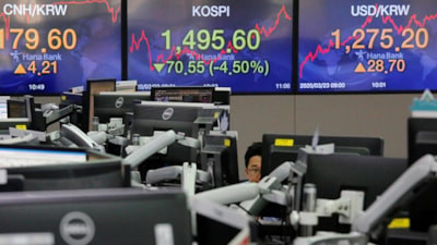 Güney Kore borsasında tarihi çöküş: 2.5 trilyon dolar silindi