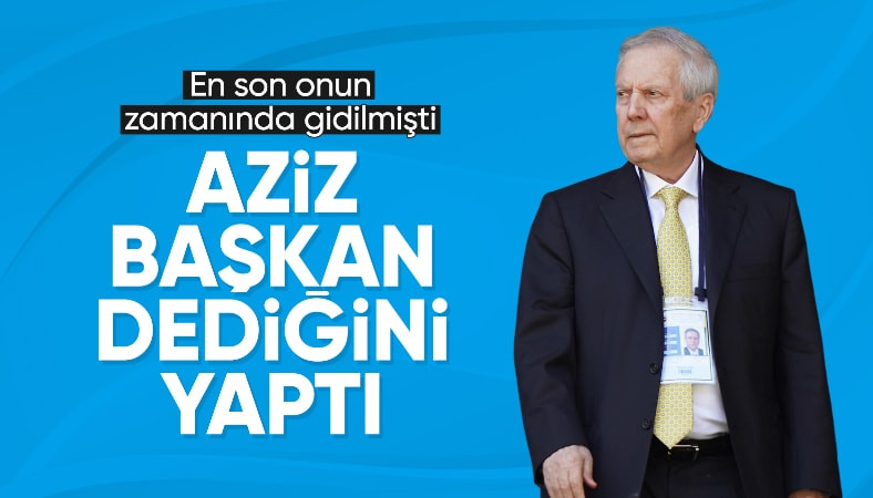 Aziz Yıldırım, Şampiyonlar Ligi sözünü yerine getirdi