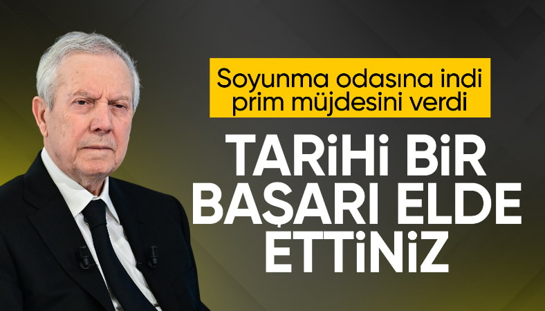 Futbolculara prim müjdesi! Aziz Yıldırım, soyunma odasına indi