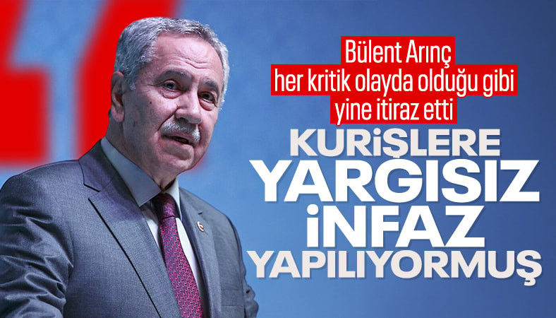 Bülent Arınç’tan Süleymancılar operasyonuna tepki: Masumiyet karinesi ortadan kalktı