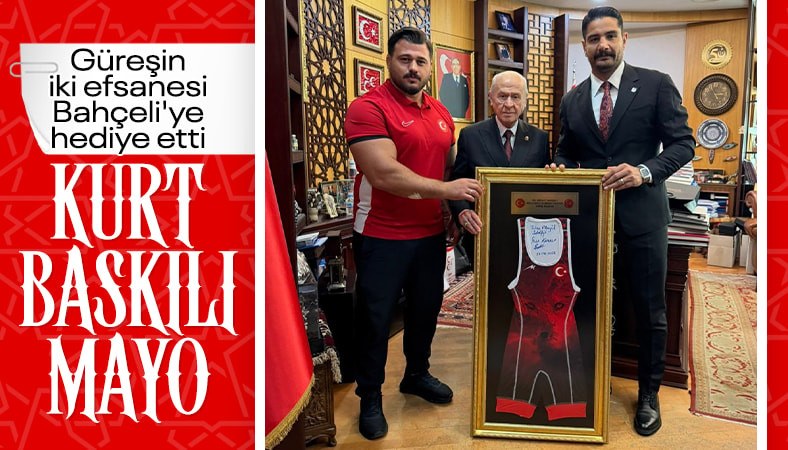 Taha Akgül ve Rıza Kayaalp, MHP Genel Başkanı Bahçeli'yi ziyaret etti