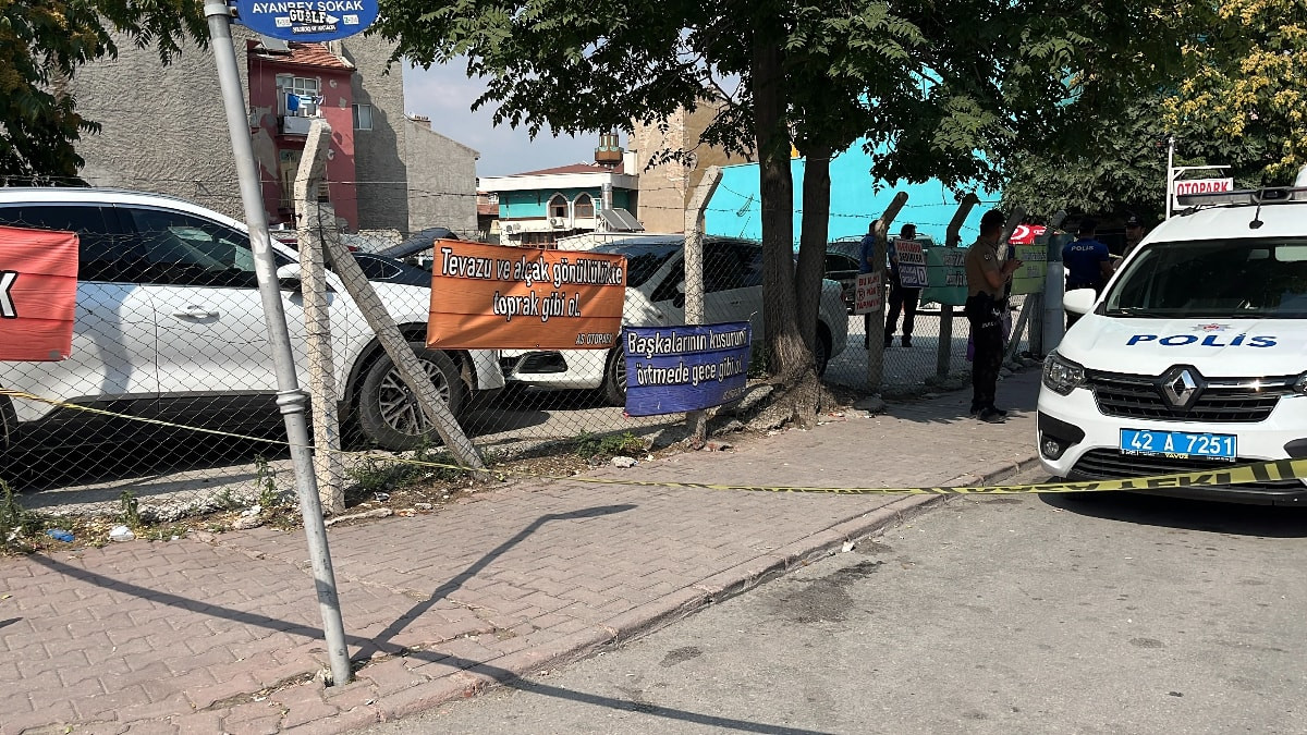 Konya'da alacak verecek meselesi kanlı bitti: 1 yaralı