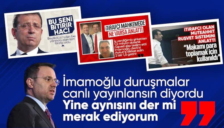 Akın Gürlek'ten İBB davası açıklaması: İmamoğlu artık canlı yayın ister mi bilmiyorum