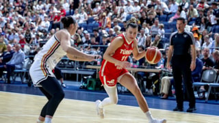 A Milli Kadın Basketbol Takımı, Almanya'yı mağlup etti