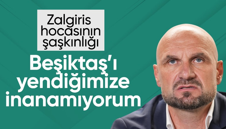 Zeljko Sopic: Beşiktaş'ı yendiğimize inanamıyorum