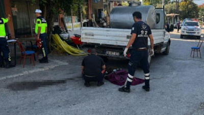 Balıkesir'de kamyonetin çarptığı yaşlı adam öldü