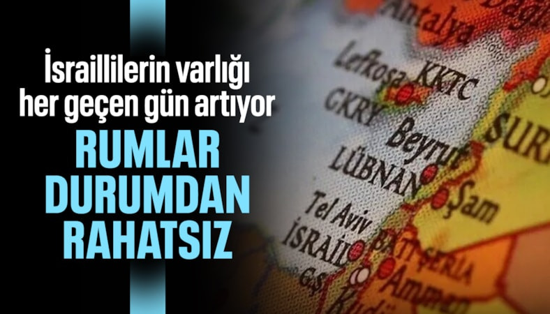 İsrail yerleşimi büyüyor: Rumlar rahatsızlık duyuyor