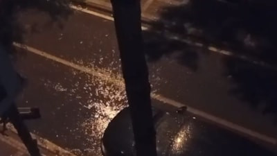 İstanbul'da gök gürültülü sağanak etkili oldu