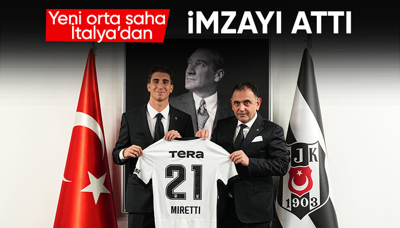 Beşiktaş, Fabio Miretti transferini resmen açıkladı