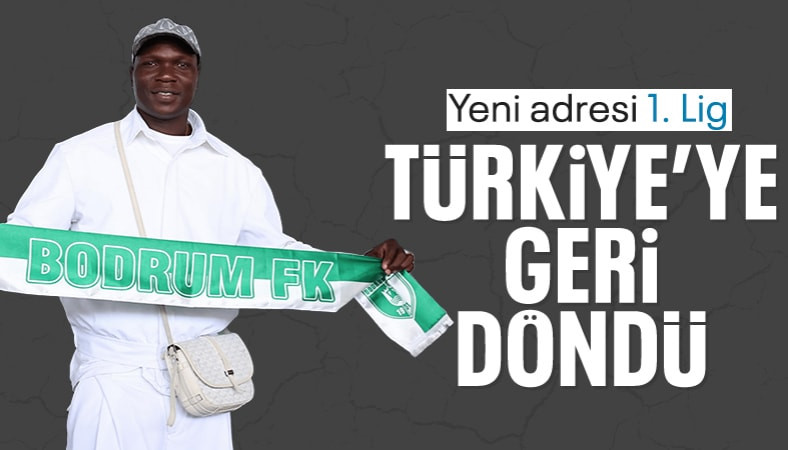 Bodrum FK, Aboubakar'ı duyurdu