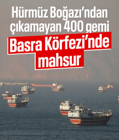 IMO: Basra Körfezi'nde yaklaşık 400 gemi hala mahsur